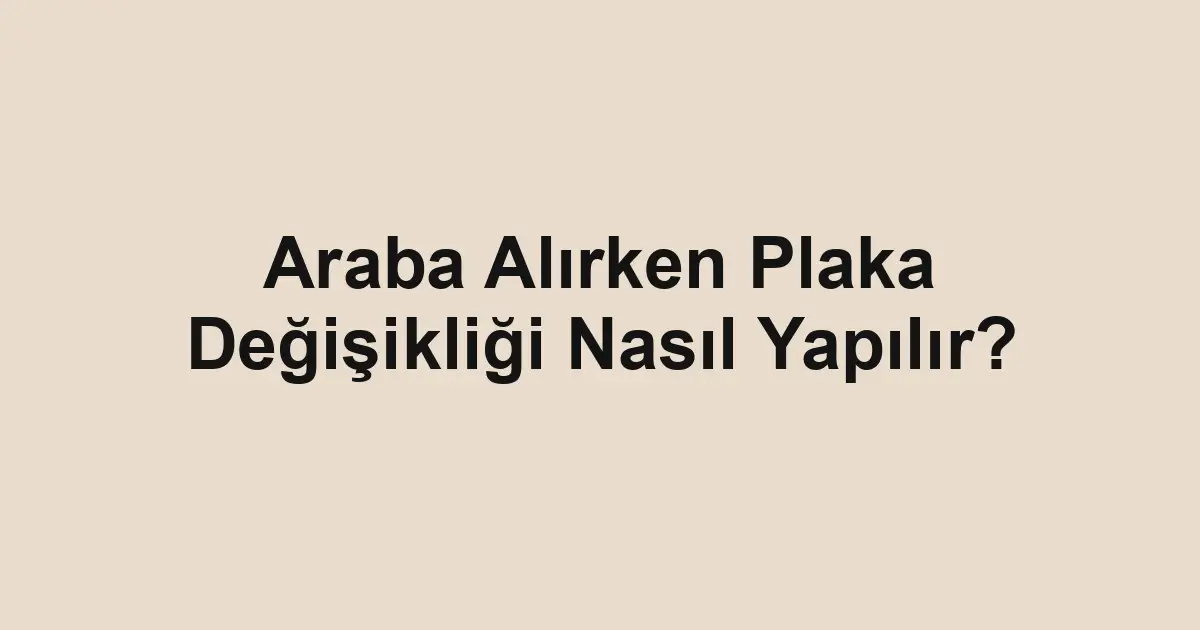 Satılık araba