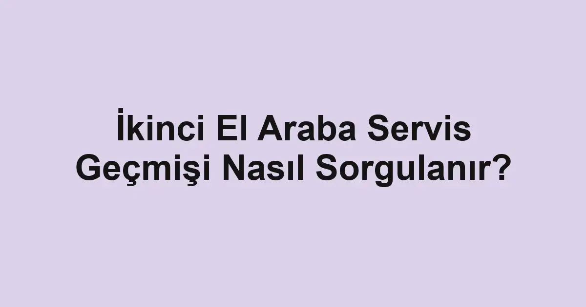 Satılık araba