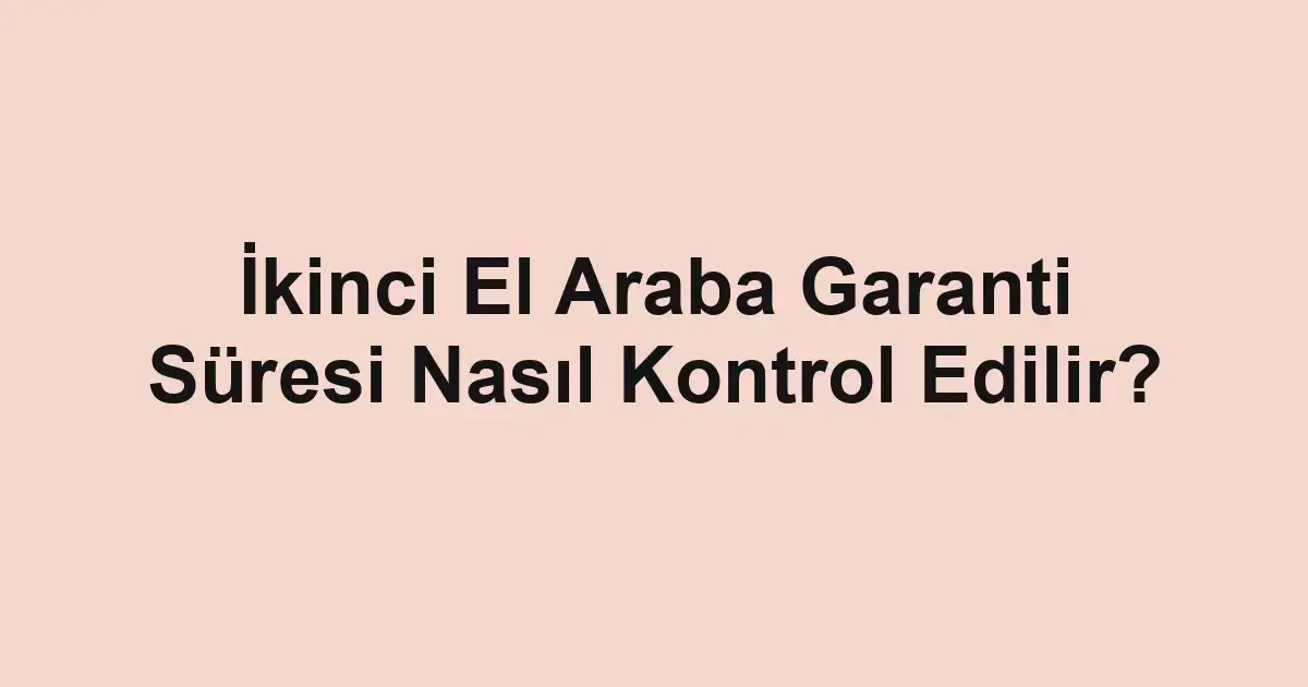 Satılık araba