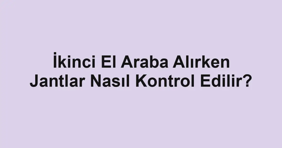 Satılık araba
