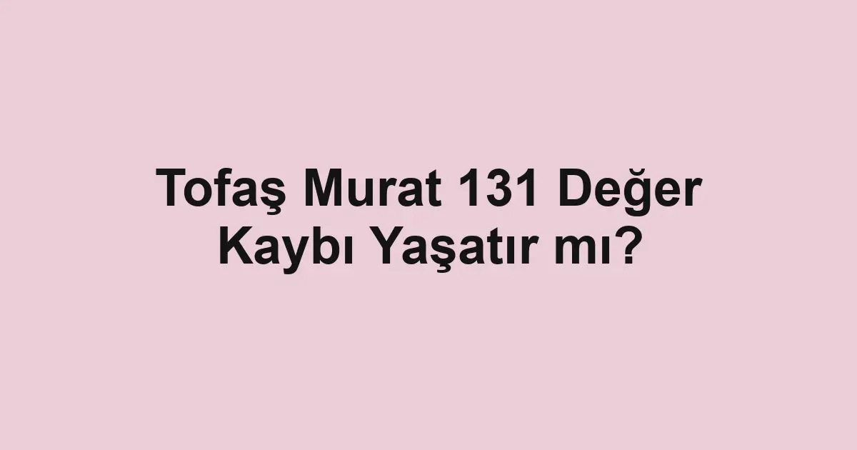 Satılık araba