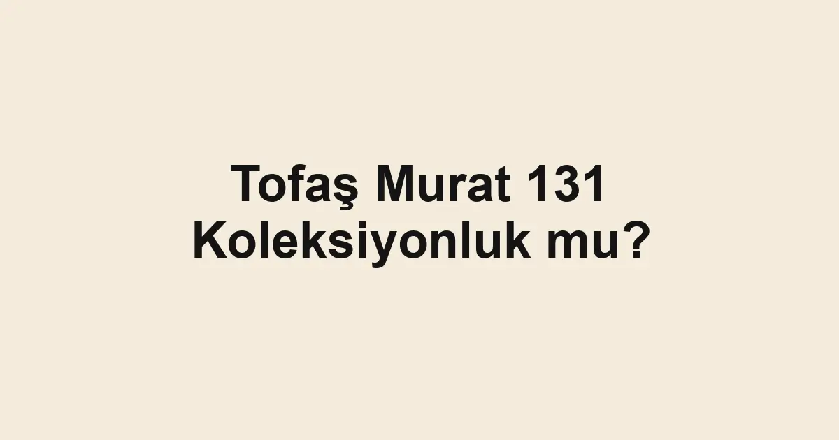 Satılık araba