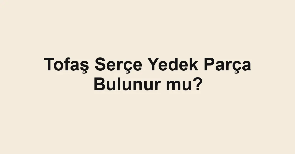 Satılık araba