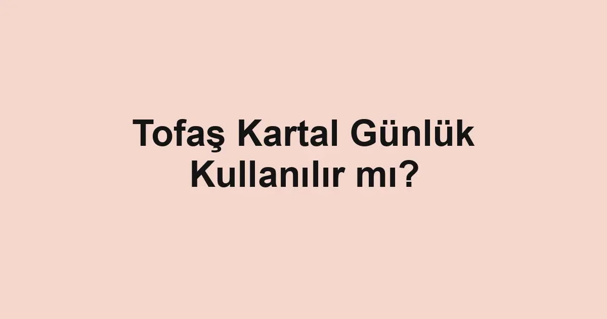Satılık araba