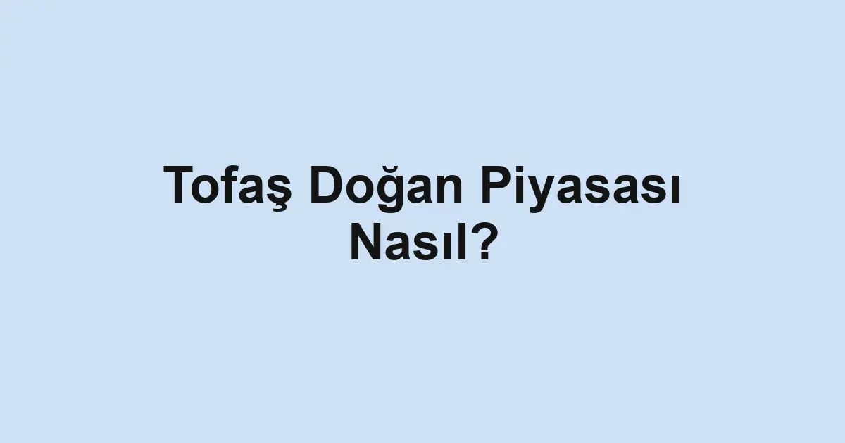 Satılık araba