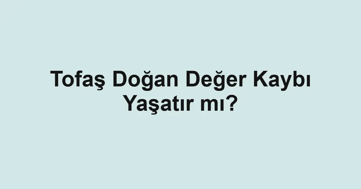 Satılık araba