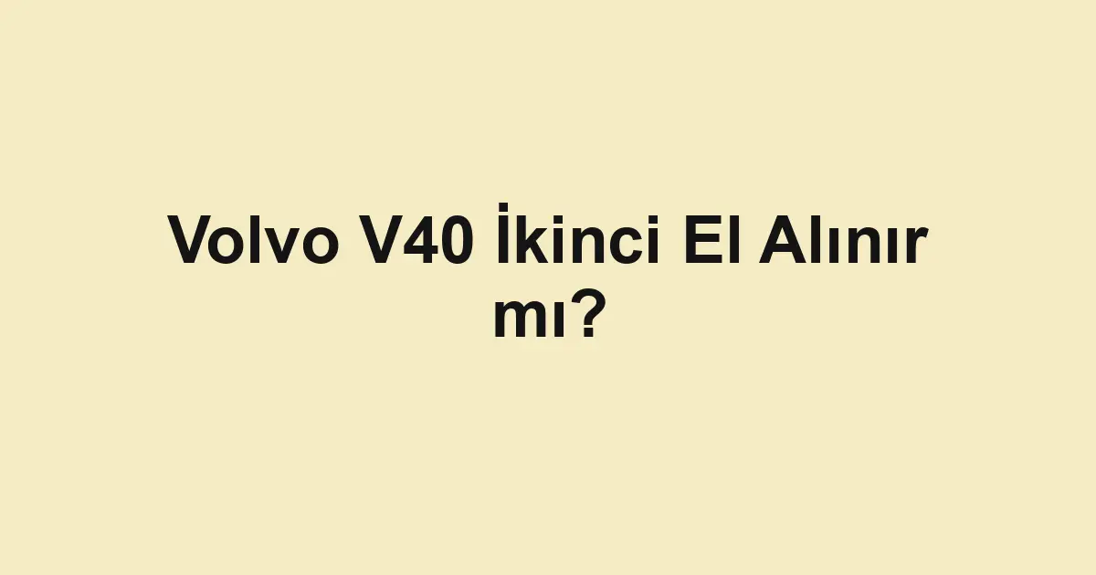 Satılık araba