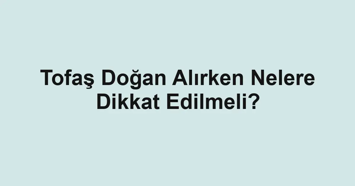Satılık araba
