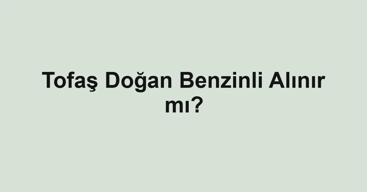 Satılık araba
