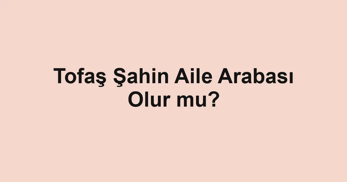 Satılık araba