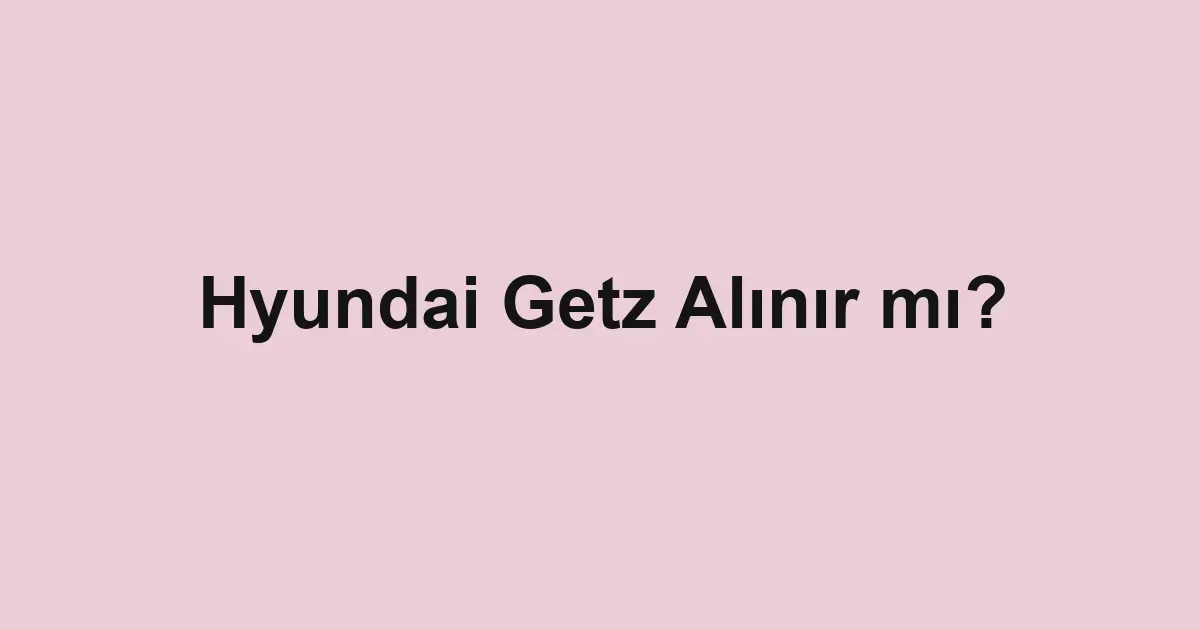 Satılık araba