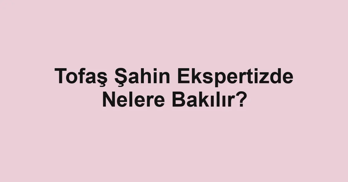 Satılık araba